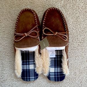 NWT JCREW men slippers